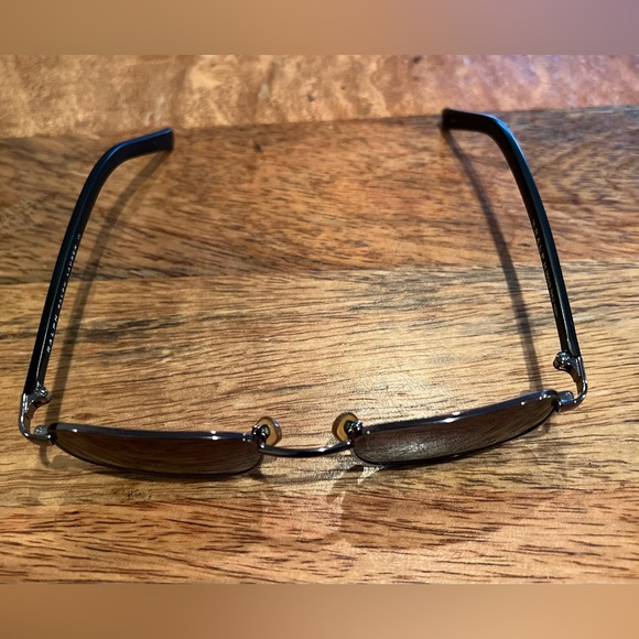 Ralph by Ralph Lauren Sunglasses 950/S D4J 49-20-135 Black Metal Wrap - Picture 2 of 7